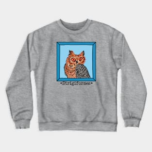 Strigiformes (Owl) Crewneck Sweatshirt